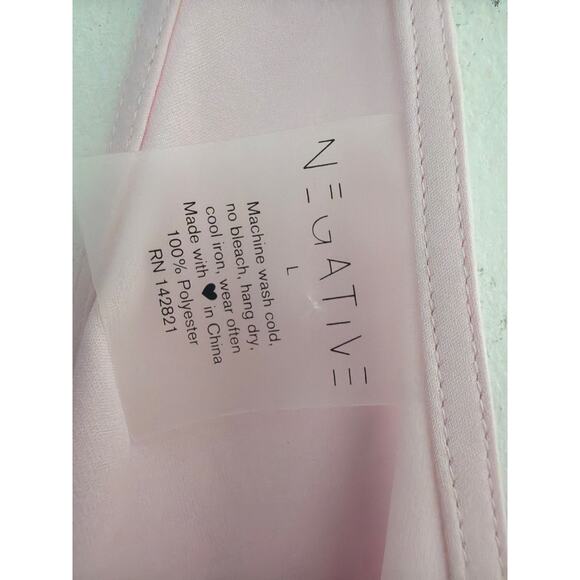 Negative Supreme Mini Slip Dress size L blush pink - Picture 6 of 10